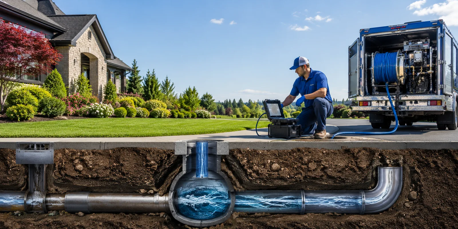 Drainage restoration information for Red Rock, OK